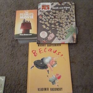 (3) kids books good condition